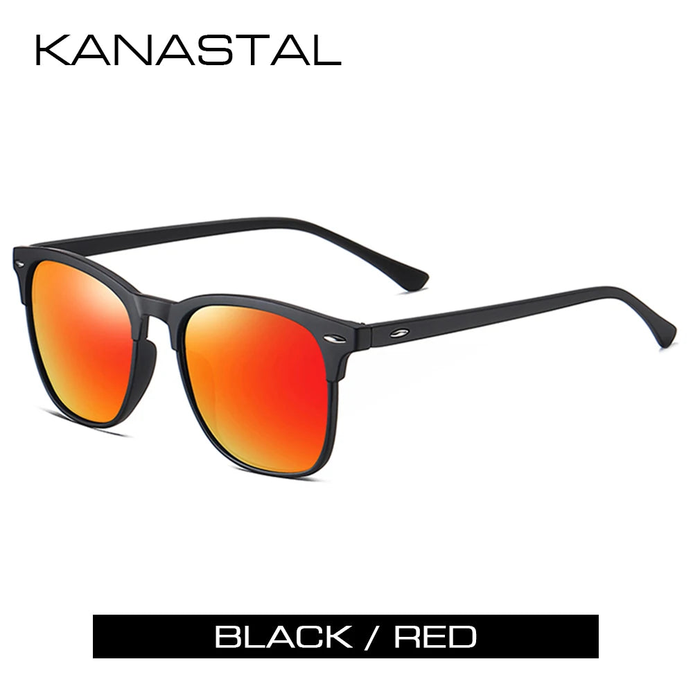 Men Polarized Sunglasses Mirror Eyeglasses Women Square Sport Sunglasses Male UV400 Driving Fishing Camping Sun Glasses Eyewear