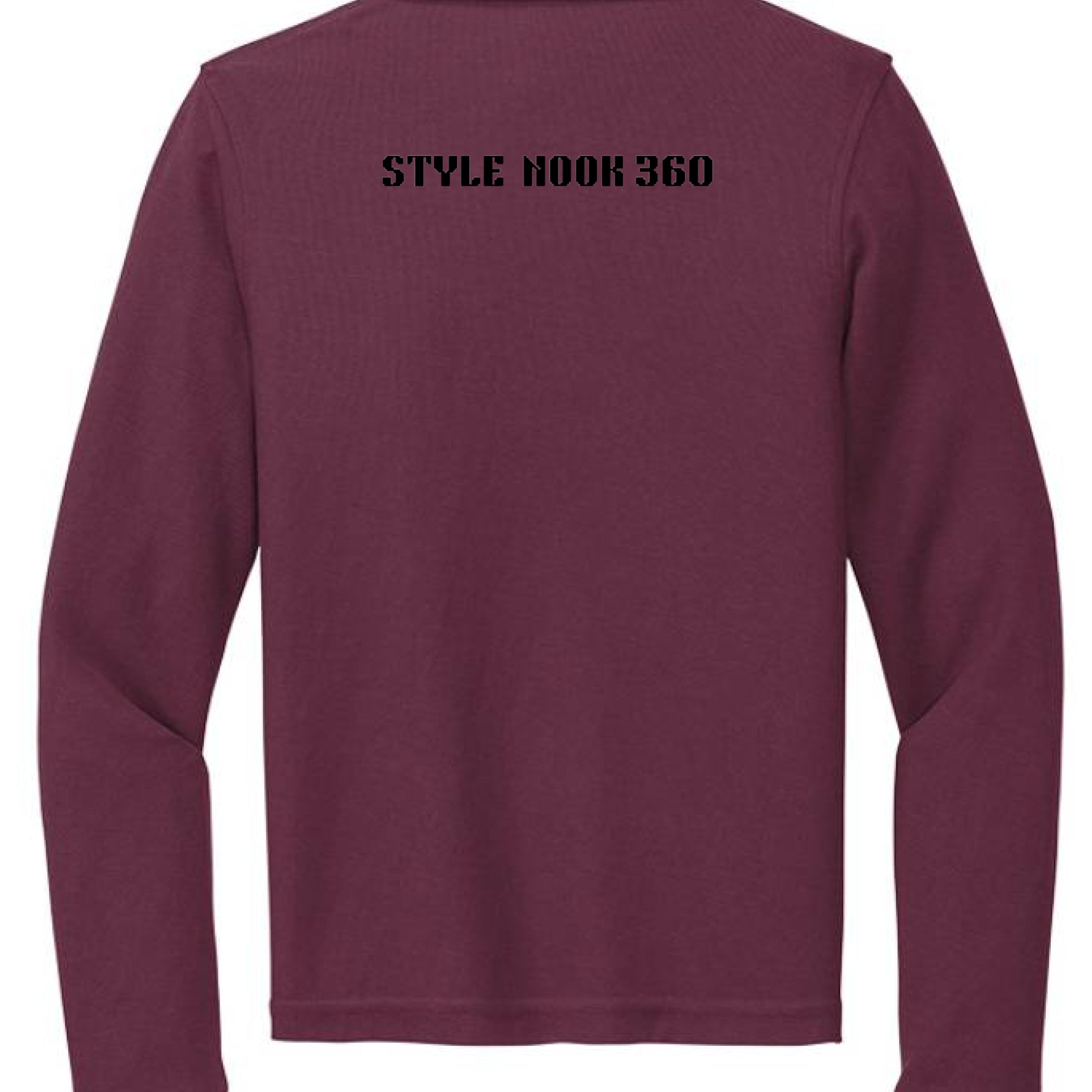 Burgundy - BACK